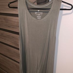 Olive tank top